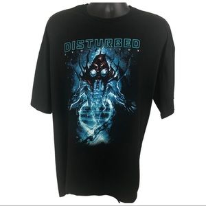 2019 Tour Disturbed Ft Three Days Grace Graphic T